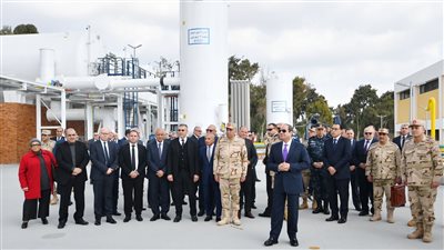 إنجازات السيسي في 2022، افتتاح مصنع الرمال السوداء الأبرز 