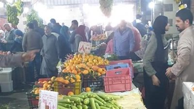 حملات على أسواق دمياط لمواجهة التلاعب فى الأسعار