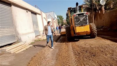 الطرق، الجيزة تنهي تجريد 3 طرق بقرية زاوية أبو مسلم  ( صور)