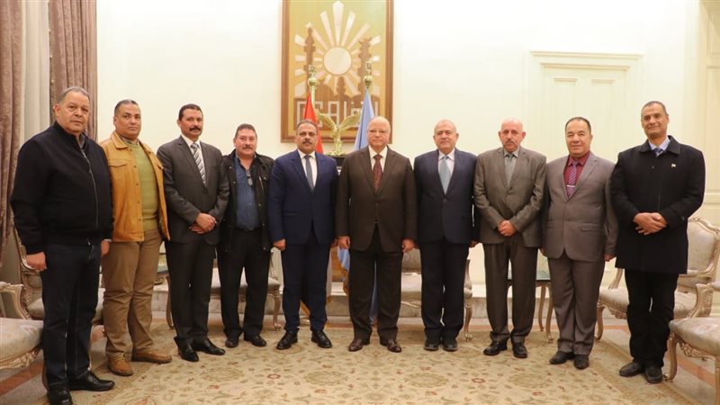 محافظ القاهرة والقيادات
