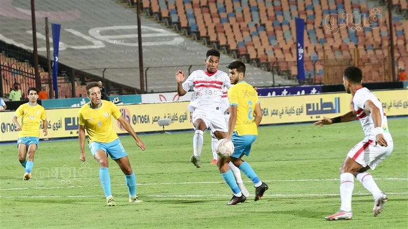 من مباراة الزمالك