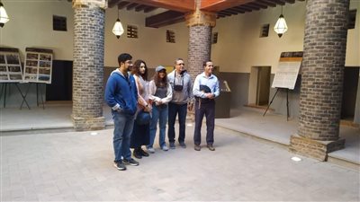 السفير الهندي يزور وكالة الجداوي ومعبد خنوم بإسنا (صور)