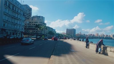 عودة سطوع أشعة الشمس واستقرار الأحوال الجوية في الإسكندرية بعد الأمطار (صور) 