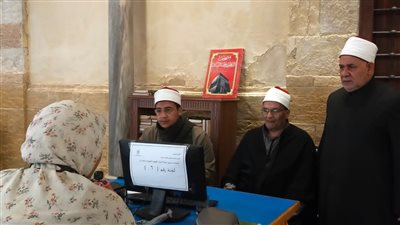 الجامع الأزهر يختتم اختبارات نهاية المستوى لدارسي أروقة القرآن الكريم والتجويد