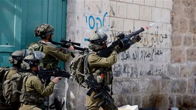 إصابة 7 فلسطينيين بالرصاص في نابلس