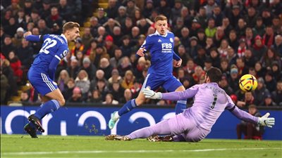 الدوري الإنجليزي، ليستر سيتي يواصل التقدم على ليفربول بهدف بعد مرور 30 دقيقة (صور)