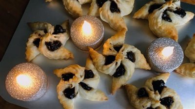 مخبوزات النجمة لذيذة وشهية فى رأس السنة رأس السنة (فيديو)