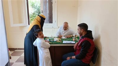 استمرار القوافل الطبية بمراكز شباب محافظة البحيرة (صور)