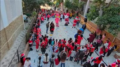  مدرسة الراهبات الفرنسيسكانيات بالإسماعيلية تحتفل بالعام الجديد 