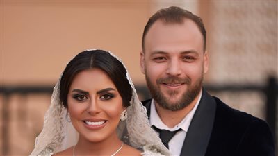 هاجر الشرنوبي تحتفل بزفافها على المنتج أحمد الجابري (صور) 