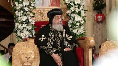  برقية تهنئة من رئيس الشيوخ للبابا تواضروس بمناسبة عيد الميلاد المجيد