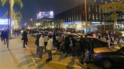 إقبال على احتفالات رأس السنة بمنطقة التجمع الخامس (صور) 