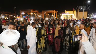 شاهد احتفالات رأس السنة الجديدة في شوارع وميادين أسوان 