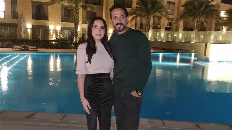 يوسف الشريف وزوجته،
