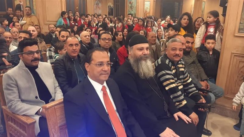 مشاركة الأقباط بالعمرانية