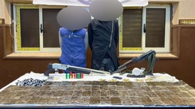 ضبط تشكيل عصابي بحوزته حشيش وبانجو بـ1.2 مليون جنيه فى دمياط