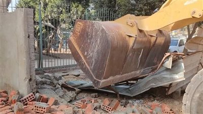 القاهرة تتصدى لأعمال البناء المخالفة في أول أيام العام الجديد (صور)