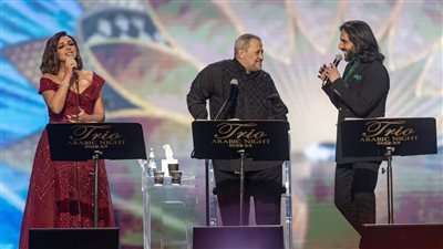 مفاجأة، جورج وسوف وأنغام يشعلان حفل الرياض بأغنية 