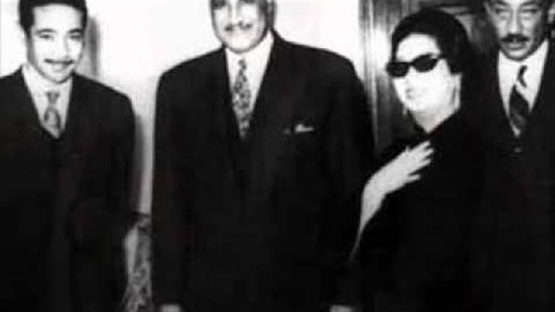 عبد الناصر وام كلثوم