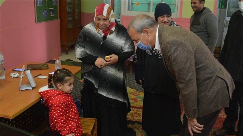 محافظ القليوبية خلال