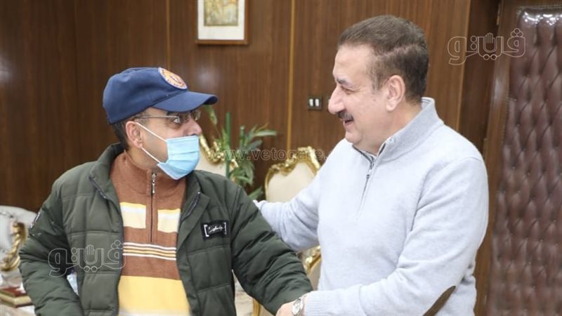 محافظ المنوفية مع