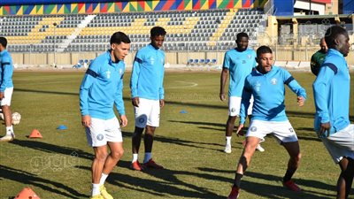 أسوان يستعد للقاء الزمالك في الدوري الممتاز (صور)