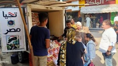 اسعار السلع،قريبا ٢٥منفذا  للسلع بأحياء الجيزة(صور) 