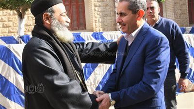 أعياد الميلاد المجيد، محافظ الغربية يتفقد محيط الكنائس (صور)
