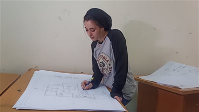  صممت مبنى صديقا للبيئة، حكاية أشرقت طالبة فنون المنصورة التي حصلت علي الجائزة الأولى بوزارة الثقافة