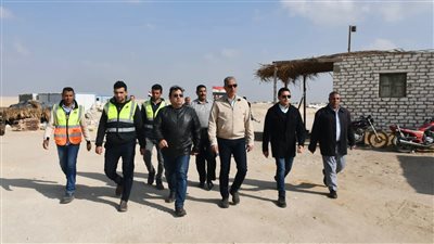 محافظ الفيوم يتفقد المراحل الأخيرة من مشروعات حياة كريمة