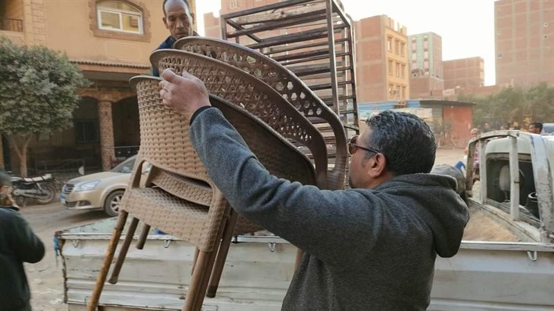 حملة إشغالات بالجيزة،