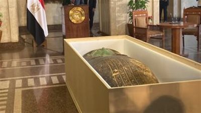 مصر تسترد تابوتا أثريا من الولايات المتحدة 
