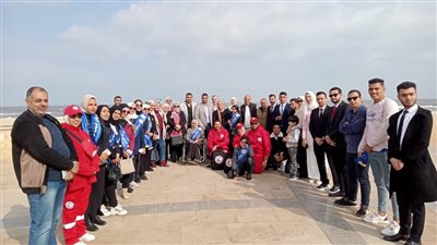 وكيل شباب الدقهلية في زيارة للمنصورة الجديدة مع وفد من شباب البرلمان 