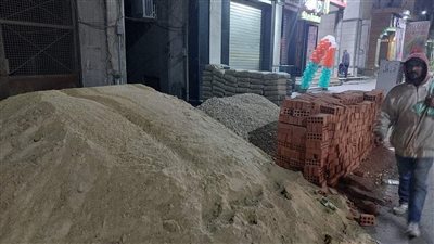 المنطقة الجنوبية لمحافظة القاهرة تتصدى لحالات البناء المخالف (صور)