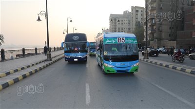 تشغيل أتوبيسات النقل الجماعي على خطوط بني سويف غدا