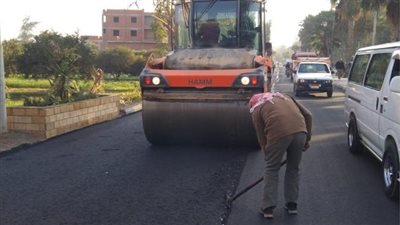 محافظ المنوفية يوجه بتسريع معدلات الأداء في خطة الرصف