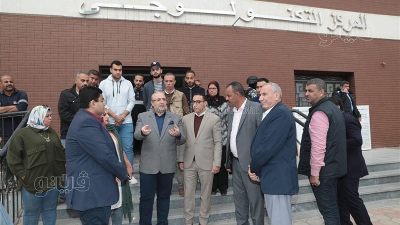 محافظ بني سويف يتفقد