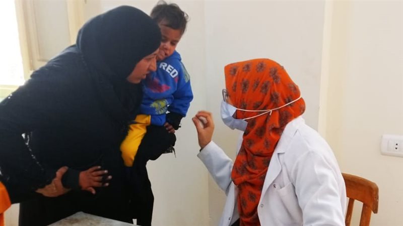 قافلة طبية بجامعة
