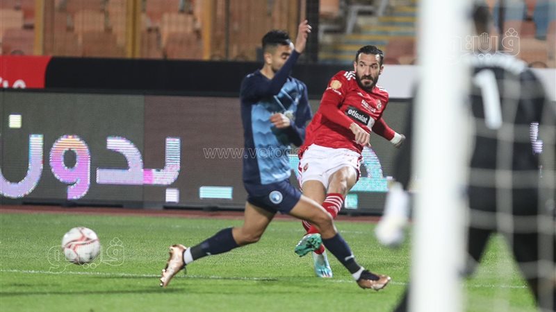 مباراة الأهلي وبيراميدز،