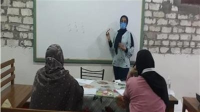 طلاب جامعة الإسكندرية يمحون أمية 2851 بدورة أكتوبر 2022