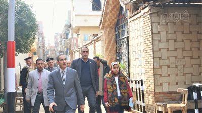 محافظ الغربية يتفقد محيط كنيسة ماري جرجس بالسنطة (صور)