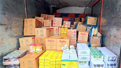 البحيرة تطلق قافلة من 25 سيارة محملة بالمواد الغذائية المدعمة
