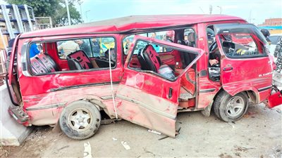 إصابة 4 أشخاص في تصادم سيارتين بالإسكندرية (صور)