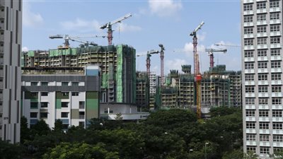 تباطؤ نمو أسعار المنازل في سنغافورة بسبب الفائدة 