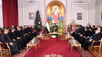 رئيس الأسقفية يهنئ البابا تواضروس بعيد الميلاد المجيد