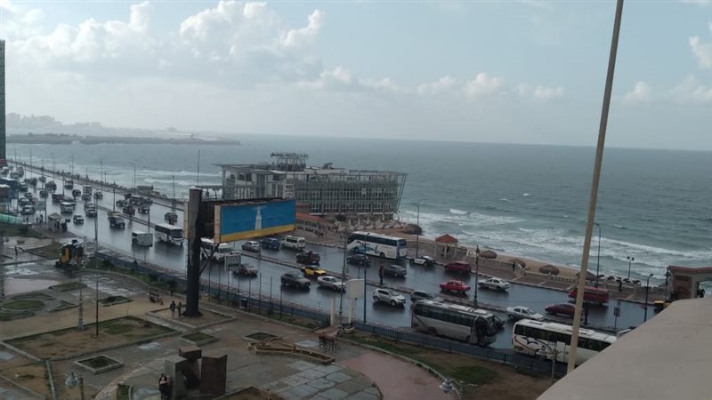 أمطار غزيرة بالاسكندريه،فيتو