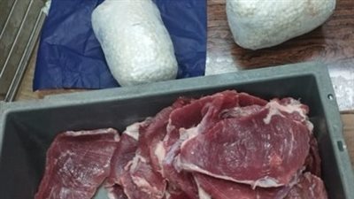 ضبط طن لحوم فاسدة في الغربية