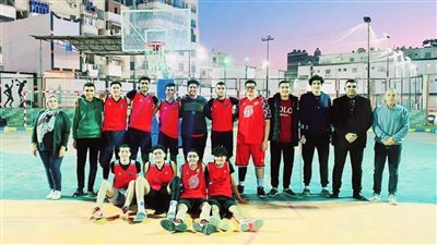 فريق 18 سنة لكرة السلة باستاد المنصورة يفوز بنهائي بطولة دورى المنطقة