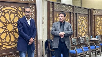 بدء عزاء عم المطربة غادة رجب بمسجد الحامدية الشاذلية (صور) 