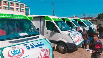 حياة كريمة، استمرار قافلة الأسمرات لليوم الثاني للكشف مجانا على أهالى المقطم